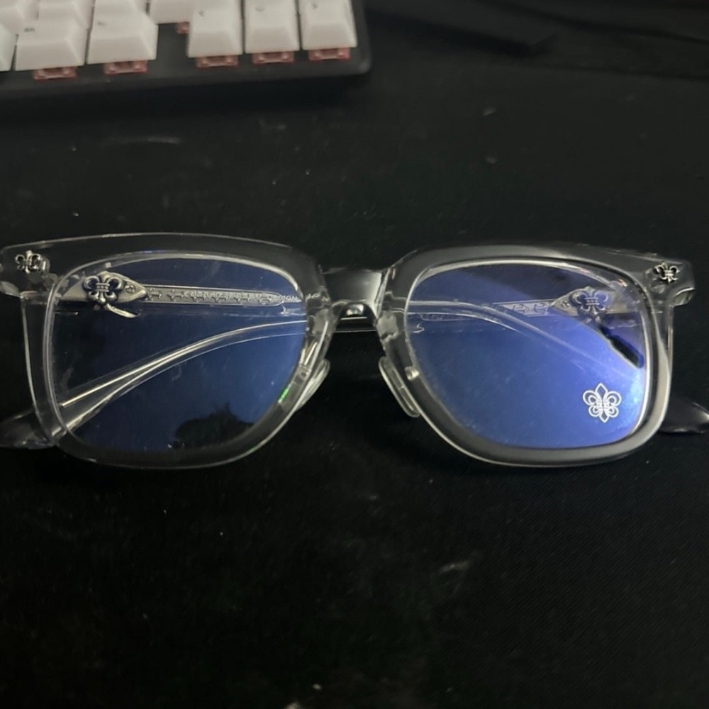 Chrome Hearts Clear Frames - image 1